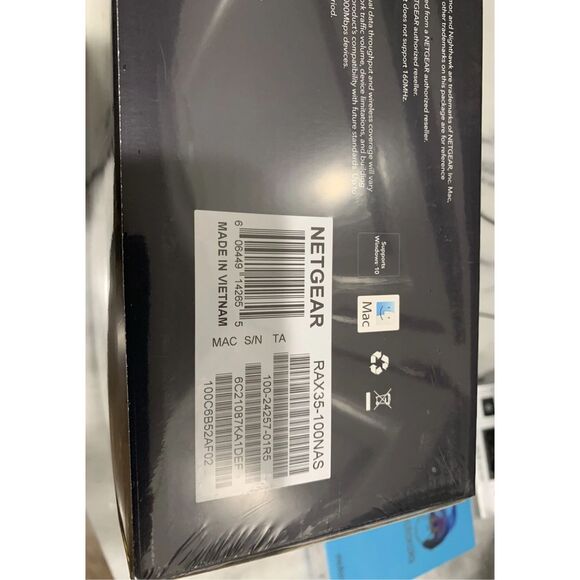 Netgear Nighthawk AX4 RAX35 AX3000 WiFi 6 Router – 4-Stream Dual-Band High Perfo - Picture 5 of 5